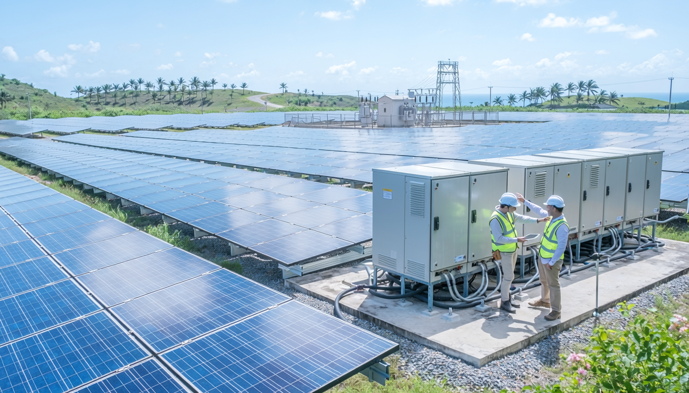 La Guadeloupe accueillera l&rsquo;une de ses plus grandes centrales solaires portée par TotalEnergies